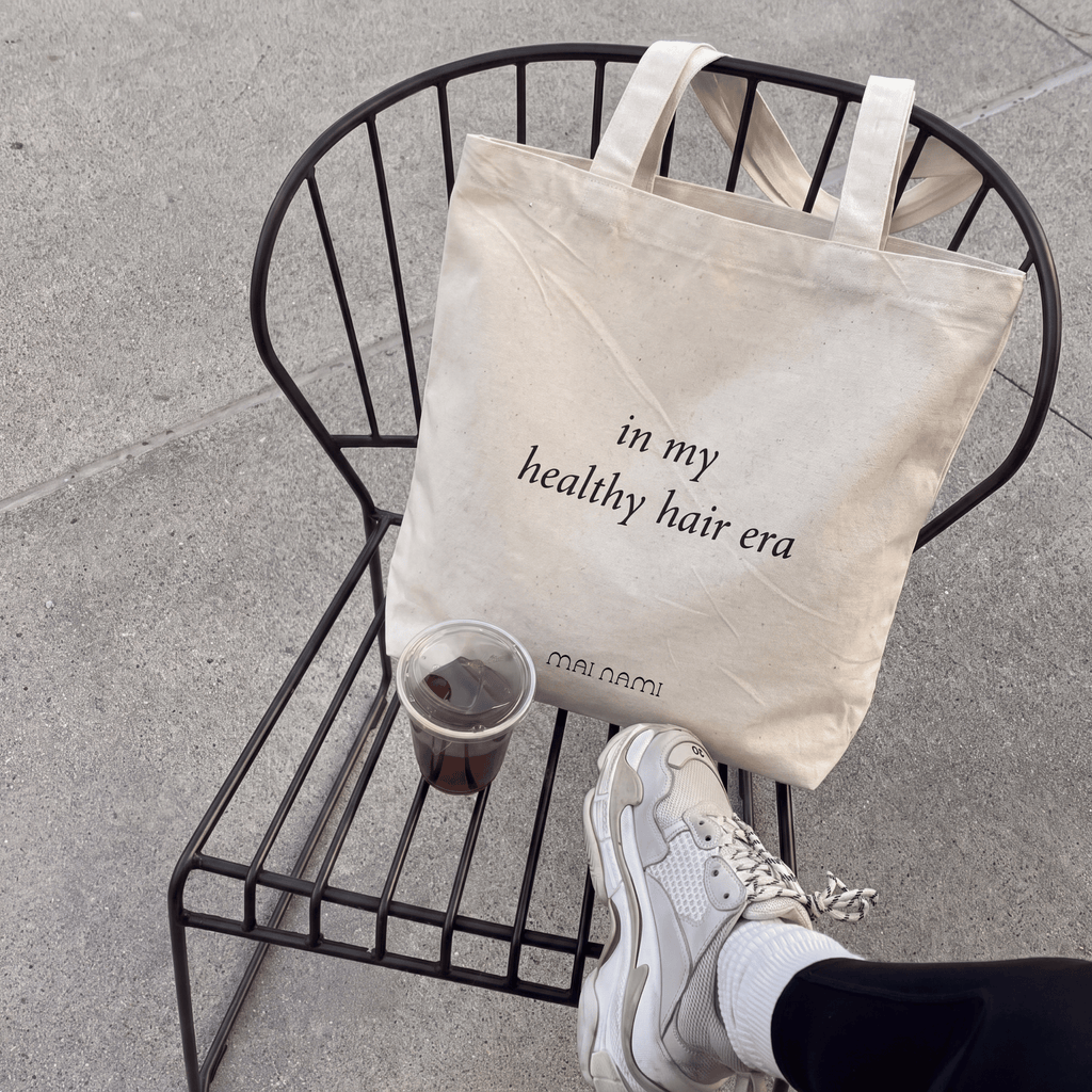 Healthy Hair Era Canvas Tote