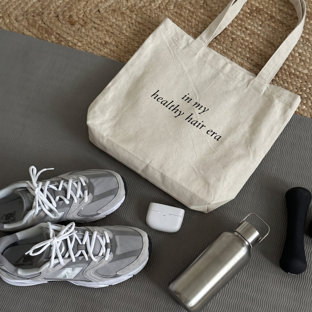 Healthy Hair Era Canvas Tote