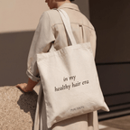 Healthy Hair Era Canvas Tote